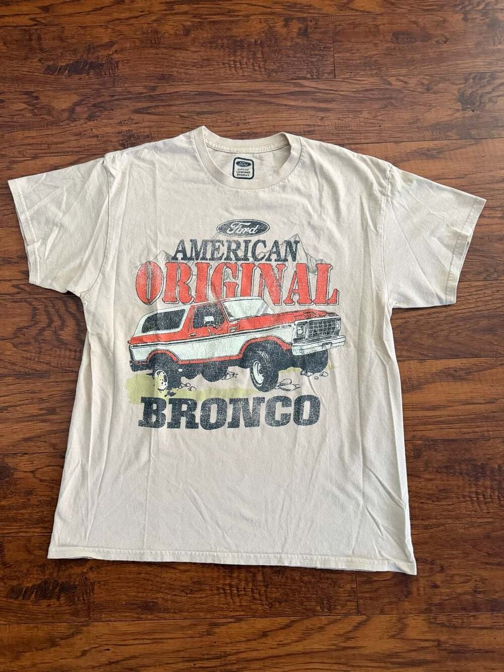 Ford American Original Bronco Graphic T-Shirt Size L